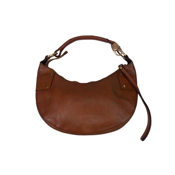 Gucci Handbags - VTG Authentic Gucci Leather Half Moon Hobo Bag Cognac Tan Western Boho Y2K 90s